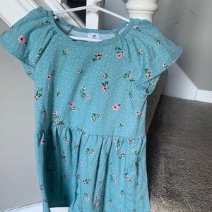 Tucker and Tate short sleeve blue floral dress size 5